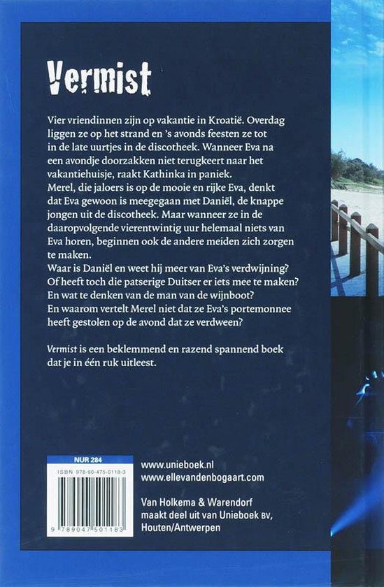 Vermist, Elle van den Bogaart 9789047501183 Vermist, Elle van den Bogaart 9789047501183