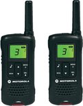 Motorola TLKR T60 - Draagbaar - radio in twee richtingen - PMR - 8 kanaals - zwart ( pakket van 2 )