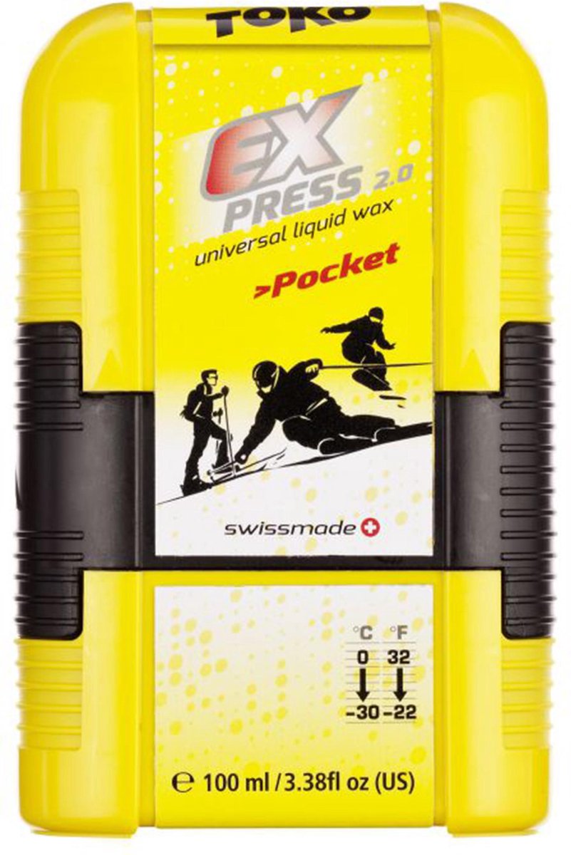 Toko Ski/Snowboard Wax - Express Pocket - All Condition Vloeistof - 100 ml- Ski wax set