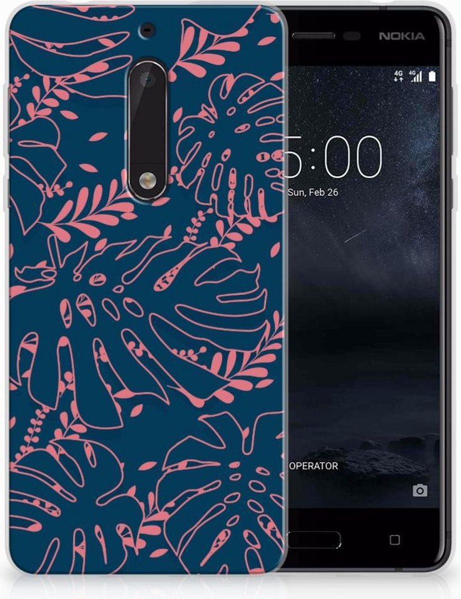 Nokia 5 TPU Case Palm Leaves