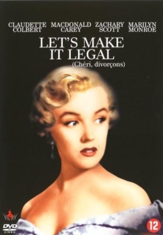 Cover van de film 'Marilyn Monroe - Let's Make It Legal'