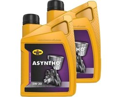 Kroon Olie aanbieding: 2 x Asyntho 5W30 5L