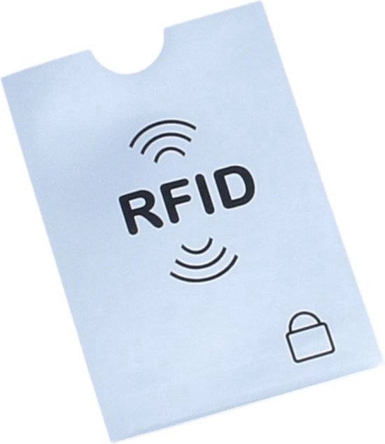 Bankpas OV-ID kaart beschermer - RFID blocker - Paspoort - Creditcard - 2-Pack