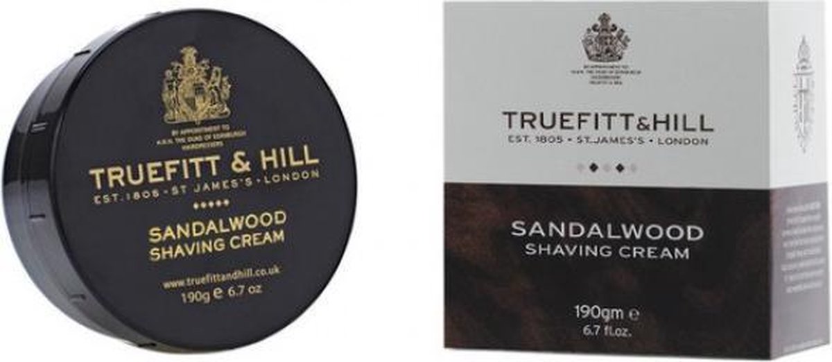 Scheercrème in bowl Sandalwood