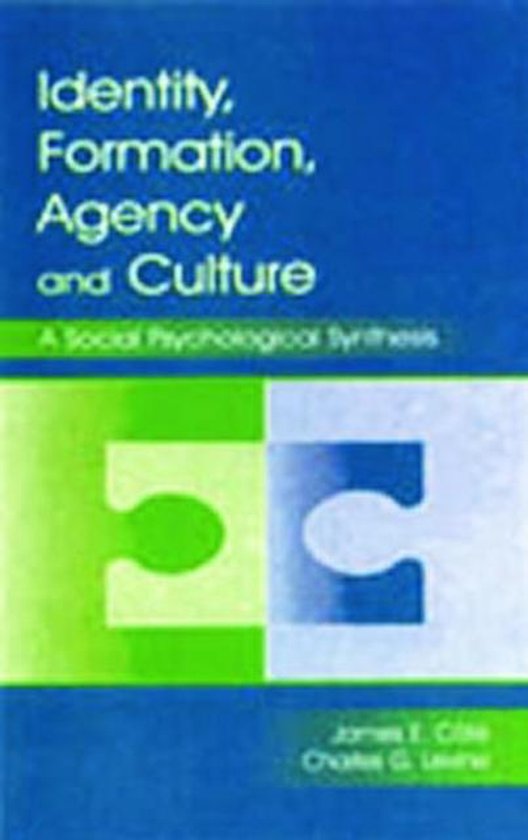 Identity Formation, Agency, and Culture - cover