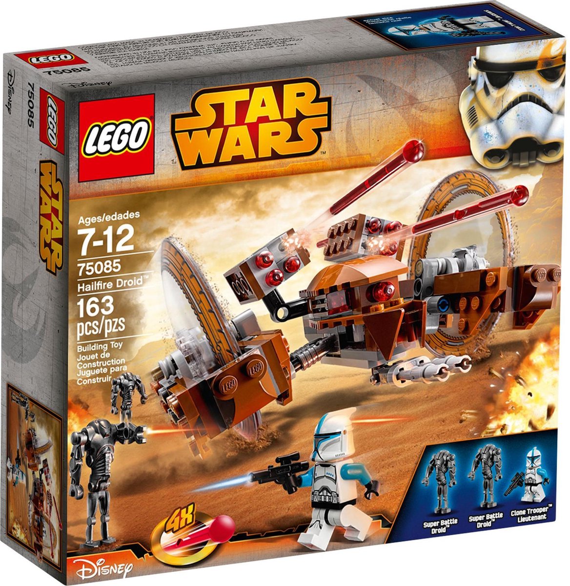 recept Koppeling Woord LEGO Star Wars Hailfire Droid - 75085 | bol.com