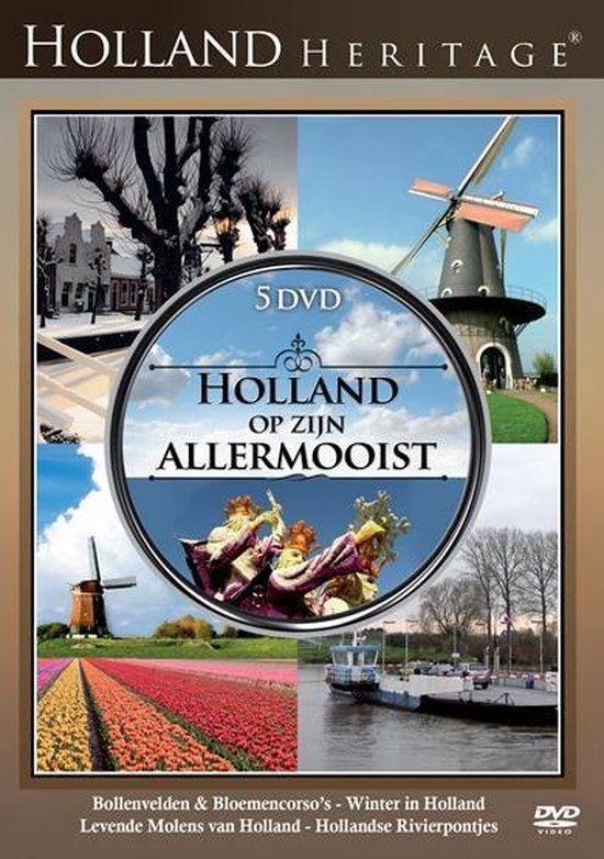 Cover van de film 'Holland Hertitage - Holland Op Zijn Allermooist'