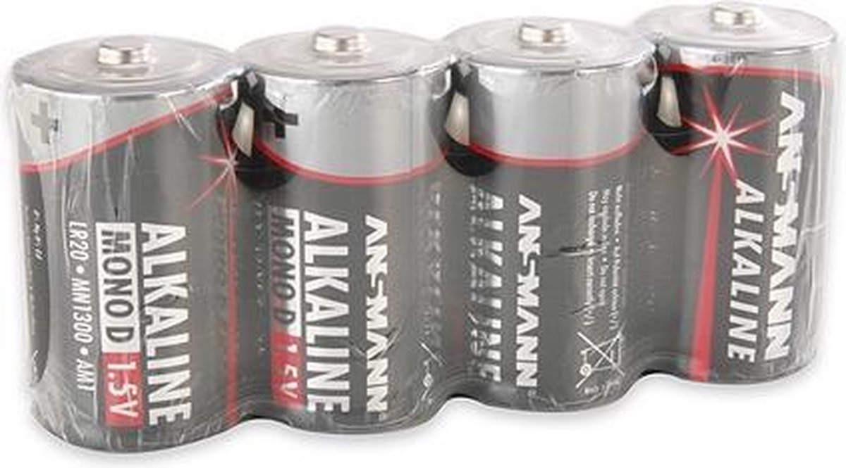 Ansmann 5015581 huishoudelijke batterij Wegwerpbatterij Alkaline