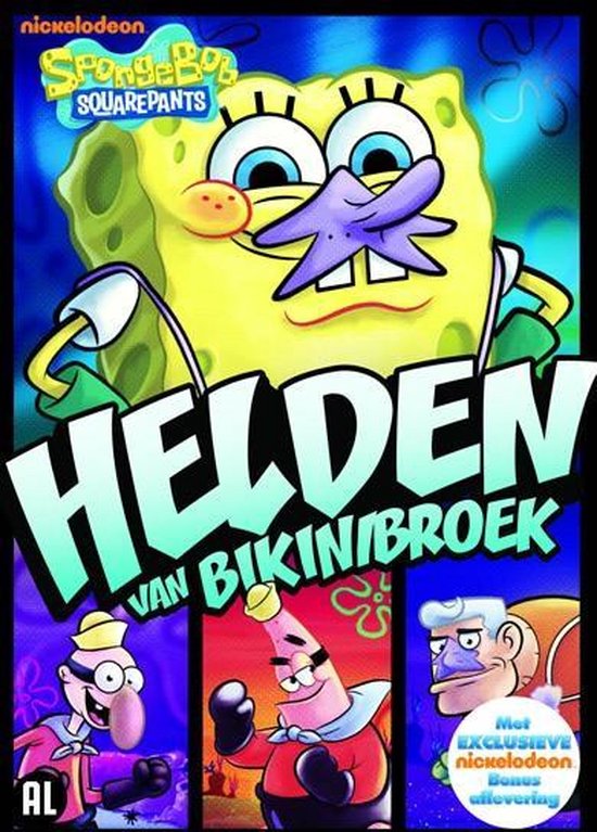 Cover van de film 'SpongeBob SquarePants - Helden Van Bikinibroek'