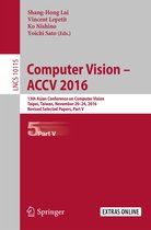 Lecture Notes in Computer Science 10115 - Computer Vision – ACCV 2016