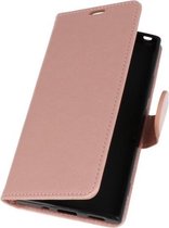 Roze Wallet Case Hoesje voor Sony Xperia XA2