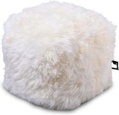 Extreme Lounging - B-box - Poef - Indoor - Sheepskin - Wit