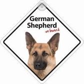 German Shepherd On Board