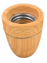 Douille E27 Porcelaine - Couleur bois clair
