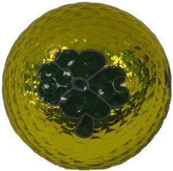 1x Exploderende Gouden Prank Golfbal Grap Gofbal — afbeelding 4
