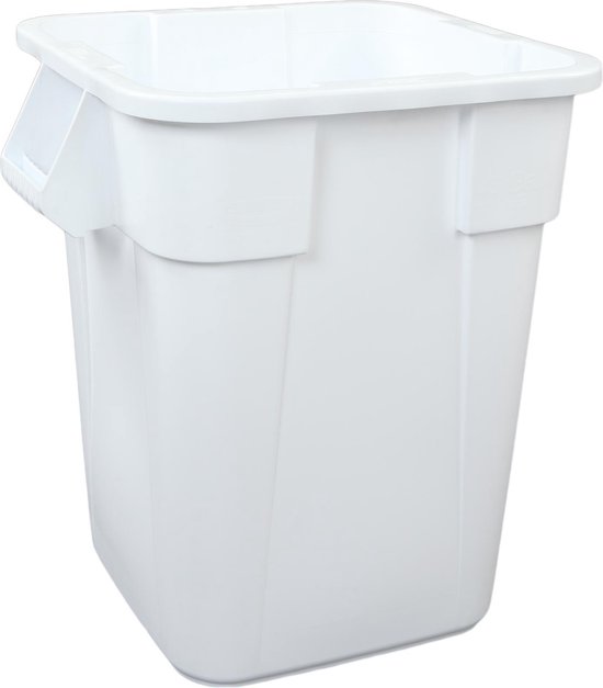 Rubbermaid Vierkante Brute Container - 151,4 l - Wit