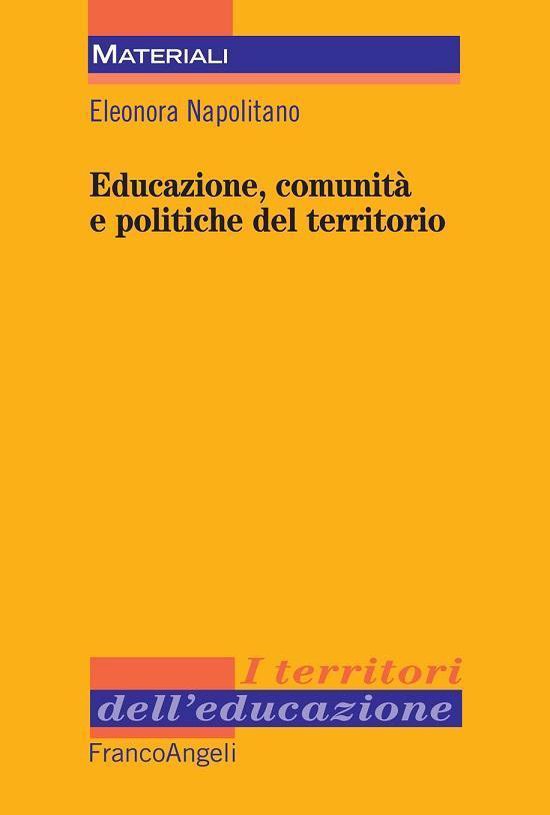 Educazione, comunità e politiche del territorio - cover