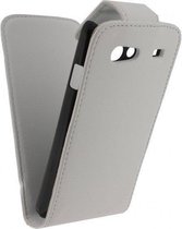 Xccess Leather Flip Case Samsung I9070 Galaxy S Advance White