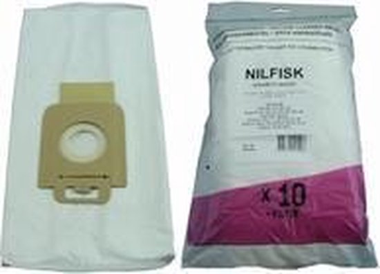 Stofzuigerzakken geschikt voor Nilfisk King/Extreme 10 stuks - filter |  bol.com