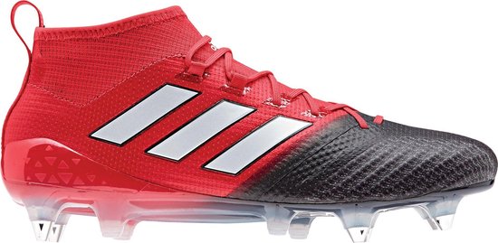 adidas ACE 17.1 Primeknit Sportschoenen - Maat 44 2/3 - Mannen - rood/zwart  | bol.com
