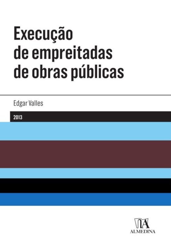 Execução de empreitadas de obras públicas - cover