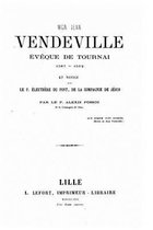 Mgr Jean Vendeville, eveque de Tournai