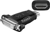 Goobay HDMI M / DVI-D F, SB Zwart