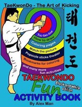 Taekwondo fun activity book