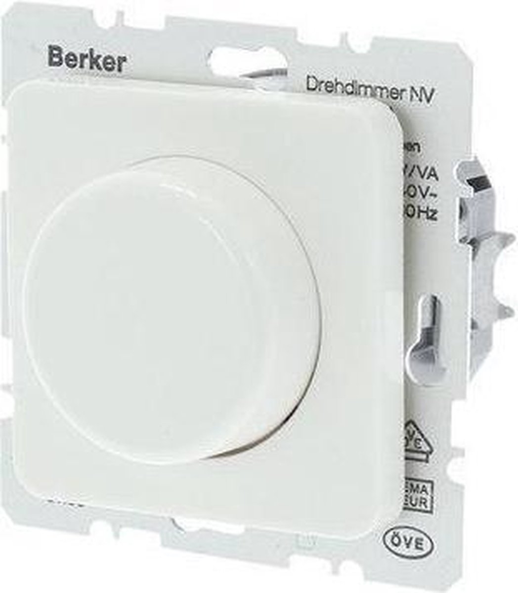 Berker M2 Inbouw Dimmer Tot 500W Halogeen Drukwissel
