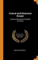 Critical and Historical Essays