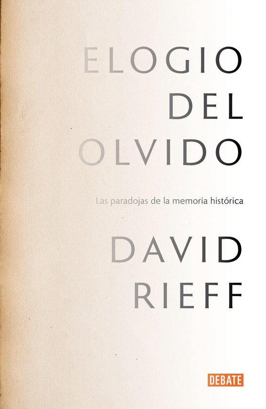 Elogio del olvido - cover