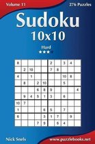 Sudoku 10x10 - Hard - Volume 11 - 276 Puzzles