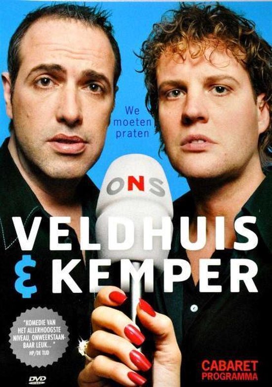 Cover van de film 'Veldhuis & Kemper - We Moeten Praten'