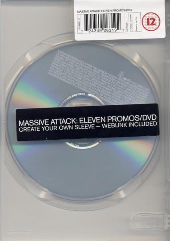 Cover van de film 'Massive Attack - Eleven Promo's'