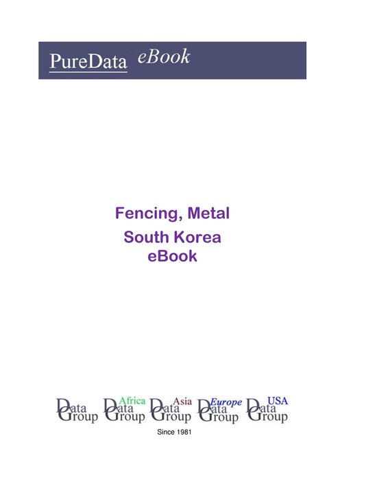 PureData eBook - Fencing, Metal in South Korea - cover