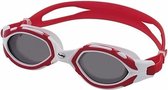 Professionele zwembril UV bescherming voor volwassenen rood