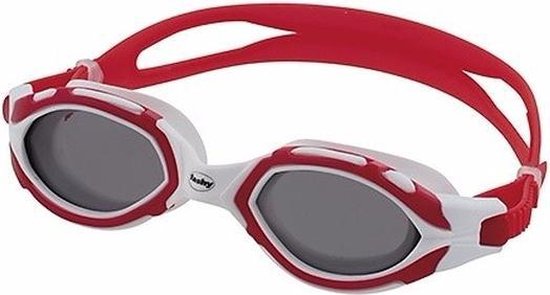 zwembril UV bescherming voor volwassenen rood bol.com
