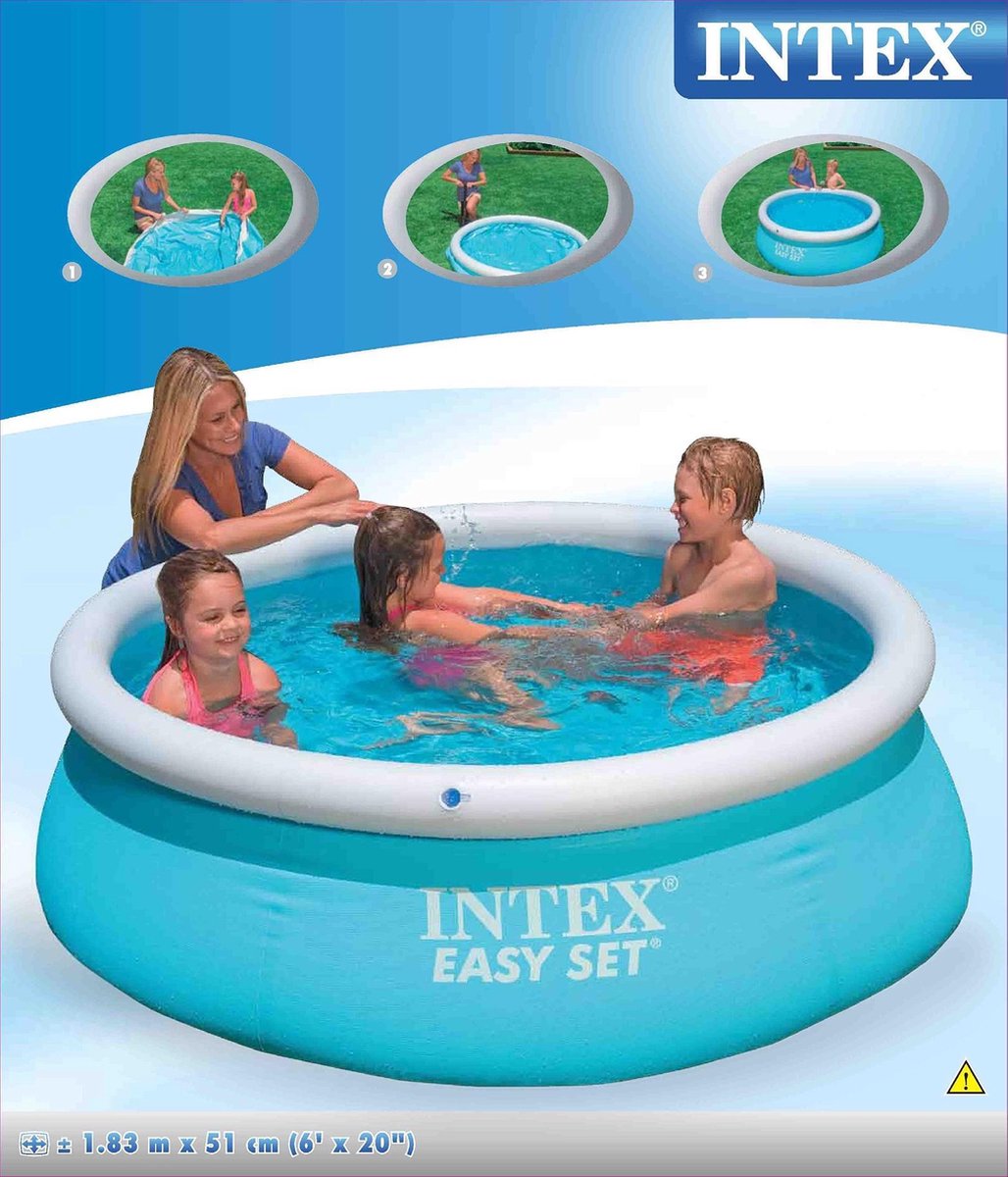Vooroordeel Vrouw Kraan Intex Easy Set 183x51cm - Opblaaszwembad | bol.com