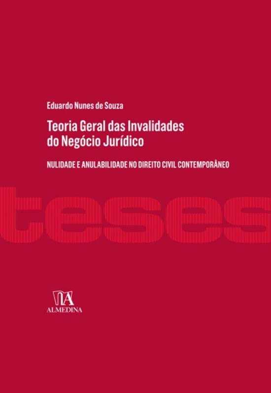 Teses - Teoria Geral das Invalidades do Negócio Jurídico - cover