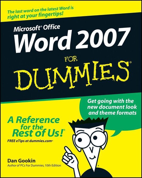Word 2007 For Dummies - cover