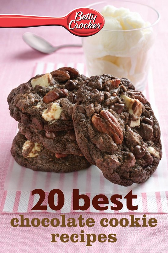 Betty Crocker 20 Best Chocolate Cookie Recipes - cover