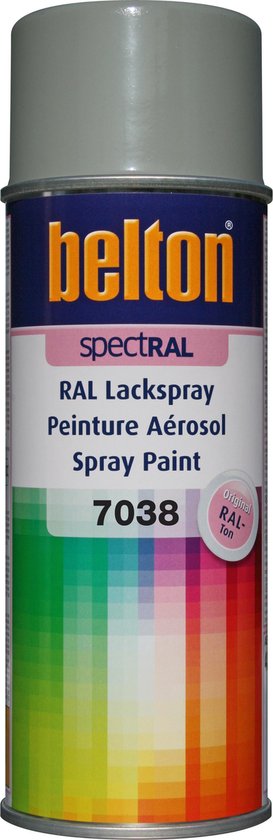 Belton spectral spuitbus RAL 7038 Achatgrau met kleurenschaal
