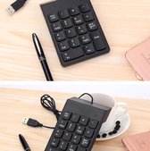 Laptop / PC / USB Mini Numeriek Toetsenbord - Zwart