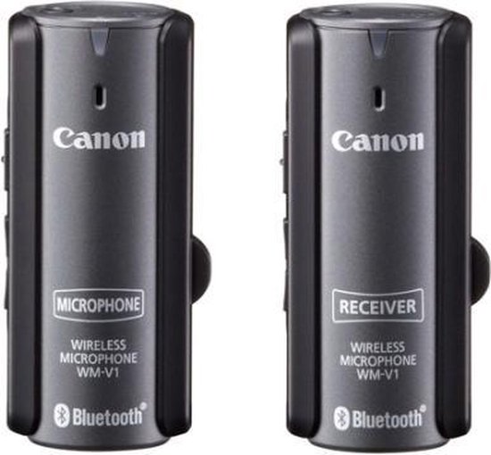 Canon WMV1 Digital camcorder microphone Draadloos Zwart