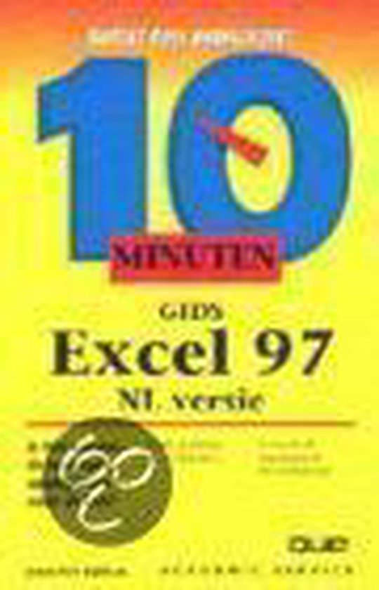 Cover van het boek '10 minuten gids Excel 97 / NL versie' van Jennifer Fulton