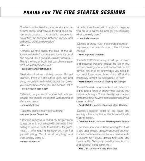 Fire Starter Sessions