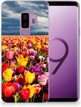 Geschikt voor Samsung Galaxy S9 Plus Uniek TPU Hoesje Tulpen