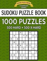 Sudoku Puzzle Book, 1,000 Puzzles, 500 HARD and 500 EXTRA HARD