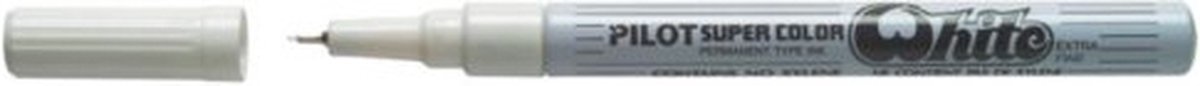 Fineliner pilot super sc-w ef wit | 12 stuks