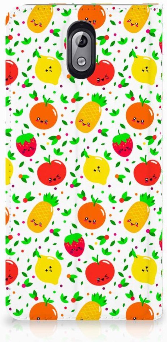 Nokia 3.1 (2018) Flip Style Cover Fruits